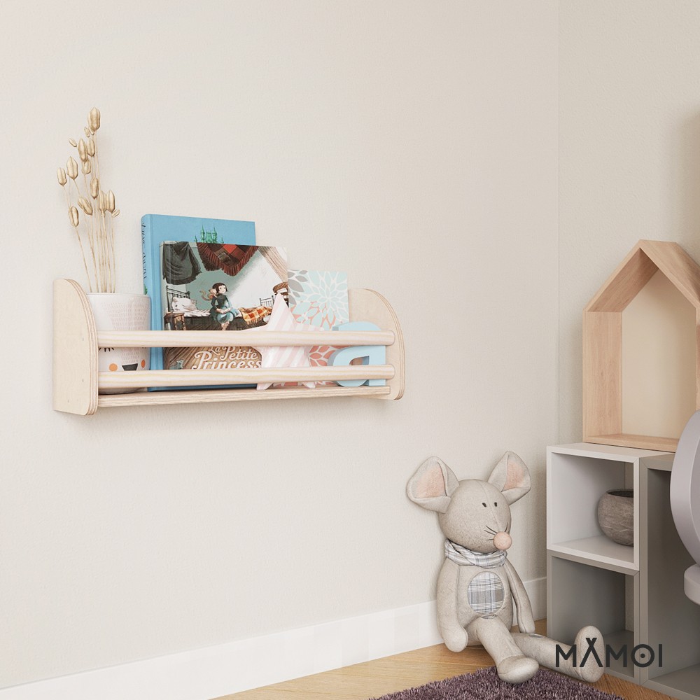 MAMOI® Bibliothèque Meuble de Rangement pour Enfant, Petite bibliotheque  Murale, Etagere Livre et Meuble pour Chambre de Bebe, Bibliothèques pour  Enfants : : Cuisine et Maison