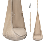 MAMOI® Cocon suspendu en velours avec coussin