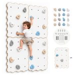 MAMOI® Mur d’escalade pour enfants – set avec prises d’escalade