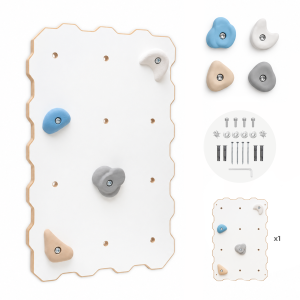 MAMOI® Mur d’escalade pour enfants – set avec prises d’escalade