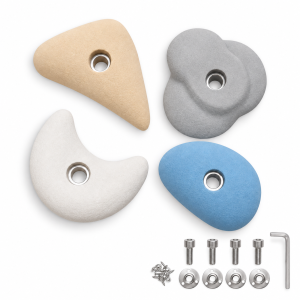 MAMOI® Climbing holds – set of climbing rocks for climbing wall with mounting hardware