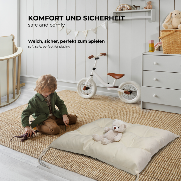 MAMOI® Kissen für Kletterbogen für Kinder, Matte für Kletterdreieck und Baby Klettern, Spielplatz und Klettergerüst Indoor ab 1/2/3 Jahre