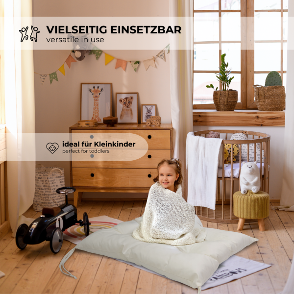 MAMOI® Kissen für Kletterbogen für Kinder, Matte für Kletterdreieck und Baby Klettern, Spielplatz und Klettergerüst Indoor ab 1/2/3 Jahre