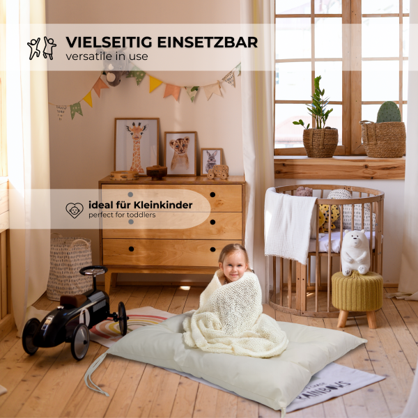 MAMOI® Kissen für Kletterbogen für Kinder, Matte für Kletterdreieck und Baby Klettern, Spielplatz und Klettergerüst Indoor ab 1/2/3 Jahre