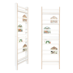 MAMOI® Book shelf for kids, Bookcase for childrens room, Small bookshelf for toddler, Child bookcases and shelves, Wall stand storage and furniture for bedroom