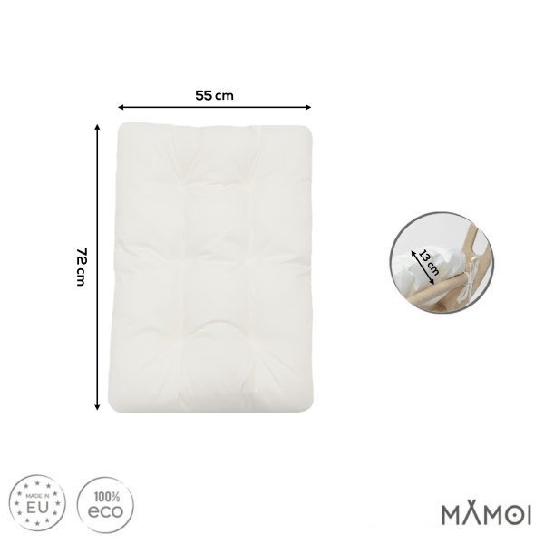 MAMOI® Kissen für Kletterbogen für Kinder, Matte für Kletterdreieck und Baby Klettern, Spielplatz und Klettergerüst Indoor ab 1/2/3 Jahre