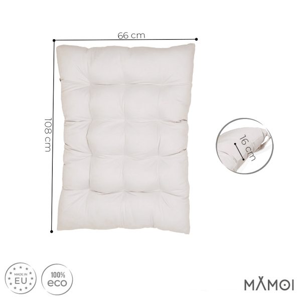 MAMOI® Arrampicata per bambini in legno naturale, Dondolo triangolo, Altalena da casa interno, Parete arco montessori a partire da 1 anno 2/3 anni