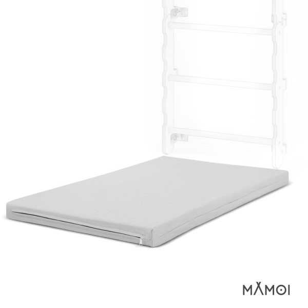 MAMOI® Baby gymnastics and play mat light grey, Floor matt for baby gym, Activity soft playmats for toddlers and kids, Toddler playmat, Play mats from birth -6 months
