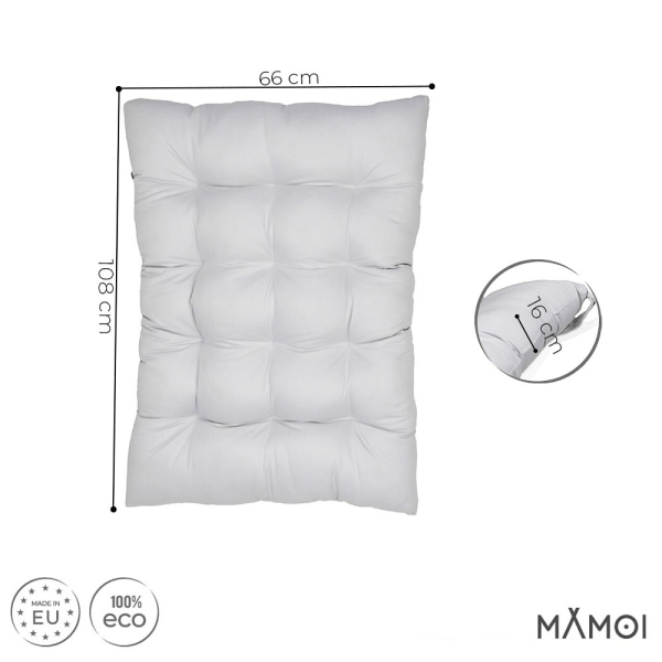 MAMOI® Arrampicata per bambini in legno naturale, Dondolo triangolo, Altalena da casa interno, Parete arco montessori a partire da 1 anno 2/3 anni