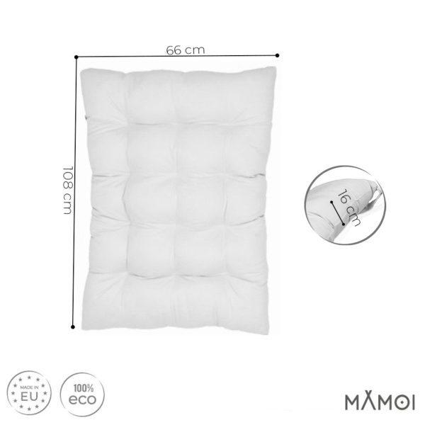 MAMOI® Cushion for toddler climbing frame indoor, Cushion for Baby kids climbing dome, Mat for wooden climbing triangle for children from 1/2/3 years
