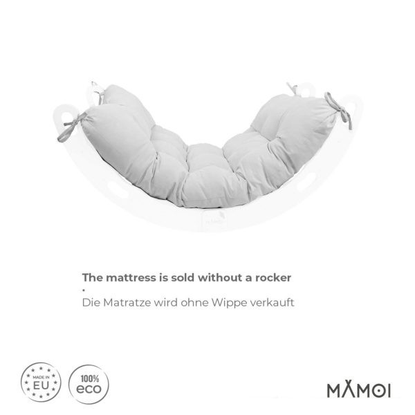 MAMOI® Cushion for toddler climbing frame indoor, Cushion for Baby kids climbing dome, Mat for wooden climbing triangle for children from 1/2/3 years