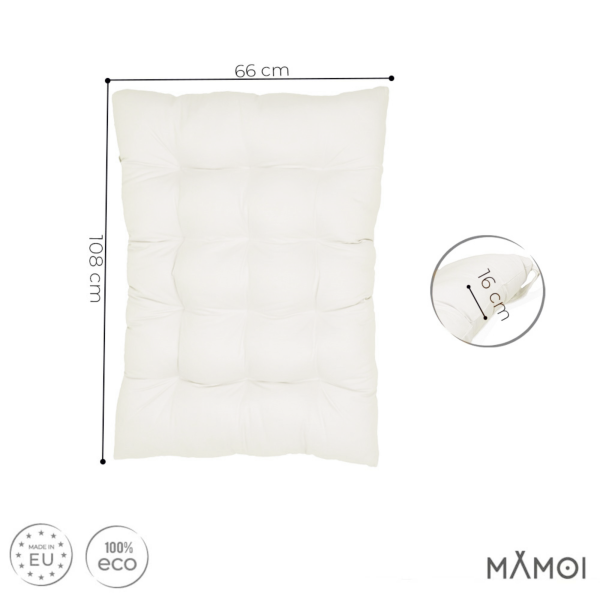 MAMOI® Cushion for toddler climbing frame indoor, Cushion for Baby kids climbing dome, Mat for wooden climbing triangle for children from 1/2/3 years