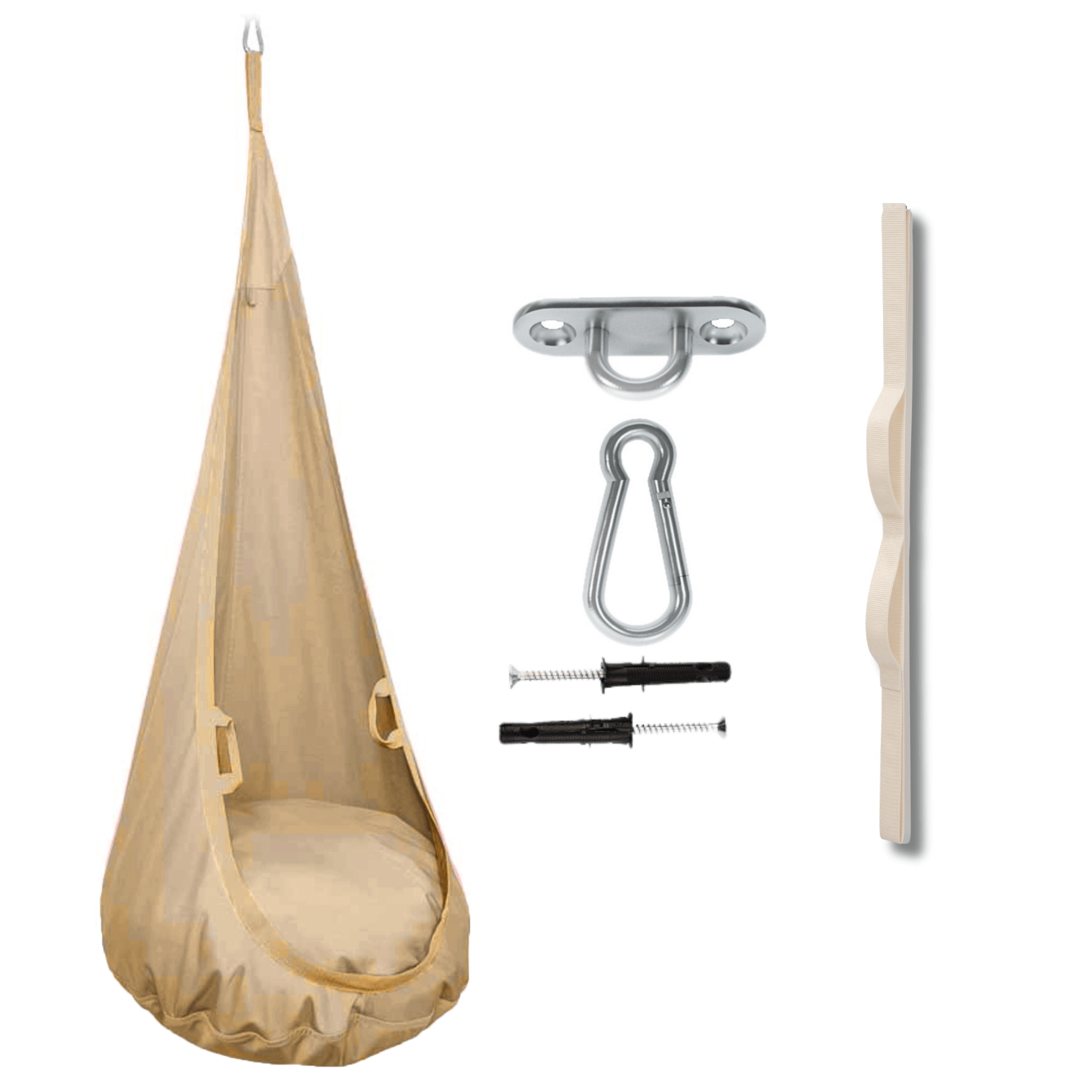 MAMOI® Altalena neonato per bambini, Altalene sedia a dondolo sospesa per neonati, Amaca cuscino da appendere da casa interno, Sensory swing