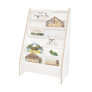 MAMOI® Libreria per bambini, scaffale porta libri per cameretta, supporto per libri bambini, mensola per libri da bambini, organizzatore libri infanzia, 100% ECO, Made in EU