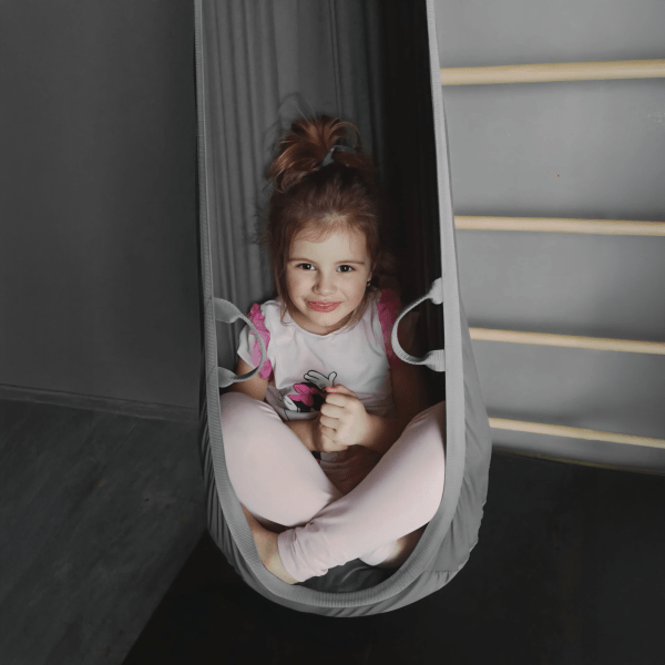MAMOI® Altalena neonato per bambini, Altalene sedia a dondolo sospesa per neonati, Amaca cuscino da appendere da casa interno, Sensory swing