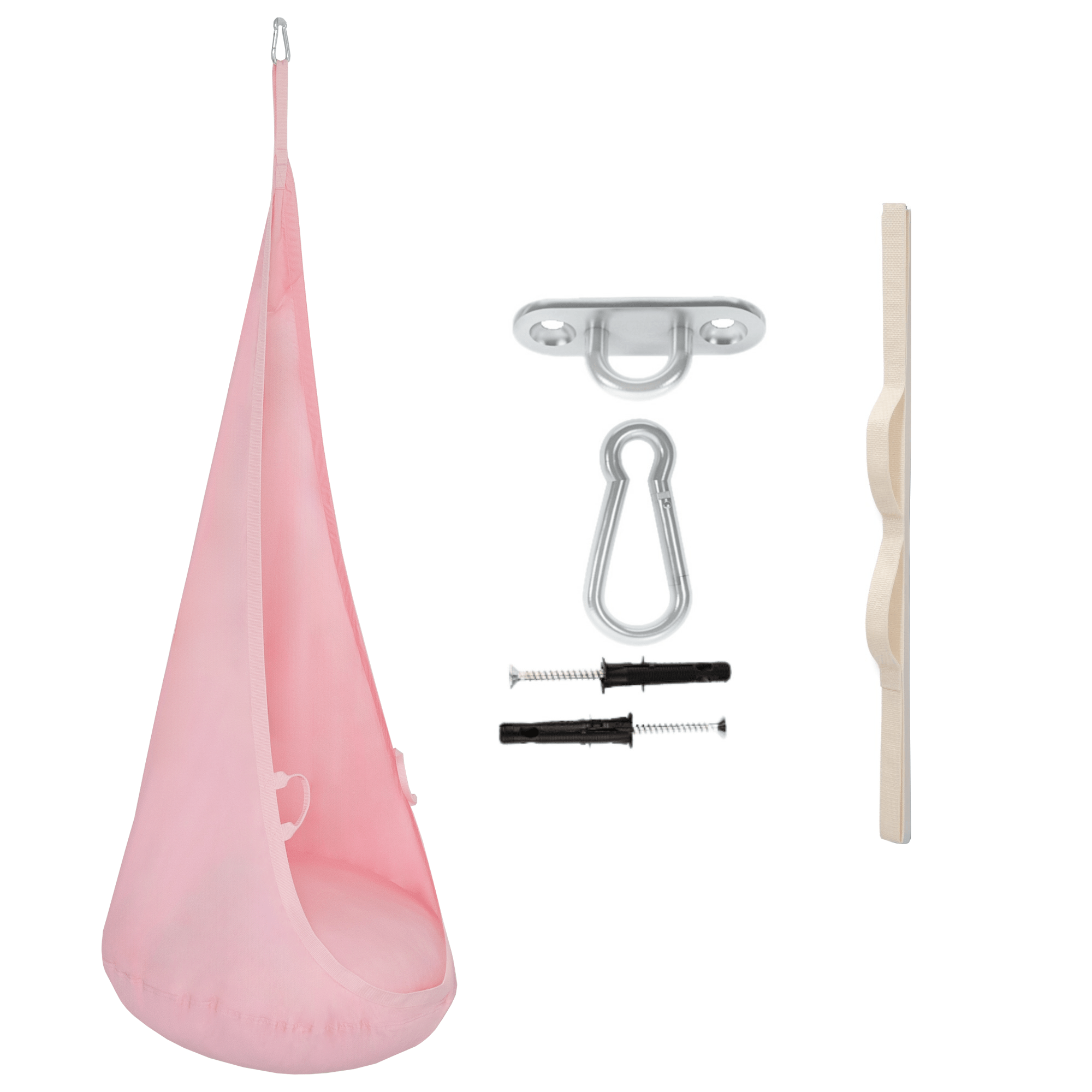 MAMOI® Hängesessel für kinder, Schaukel für kinderzimmer, Hängehöhle, Hängeschaukel, Sensory swing, Schaukeltuch indoor, Hängesack, Tuchschaukel, Babyschaukel, Hängetuch