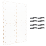 MAMOI® Mur escalade pour enfant, Module d'escalade interieur pour bebe, Mur descalade sans prise, Planche escalade à partir de 3 ans