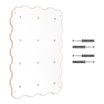 MAMOI® Mur escalade pour enfant, Module d'escalade interieur pour bebe, Mur descalade sans prise, Planche escalade à partir de 3 ans