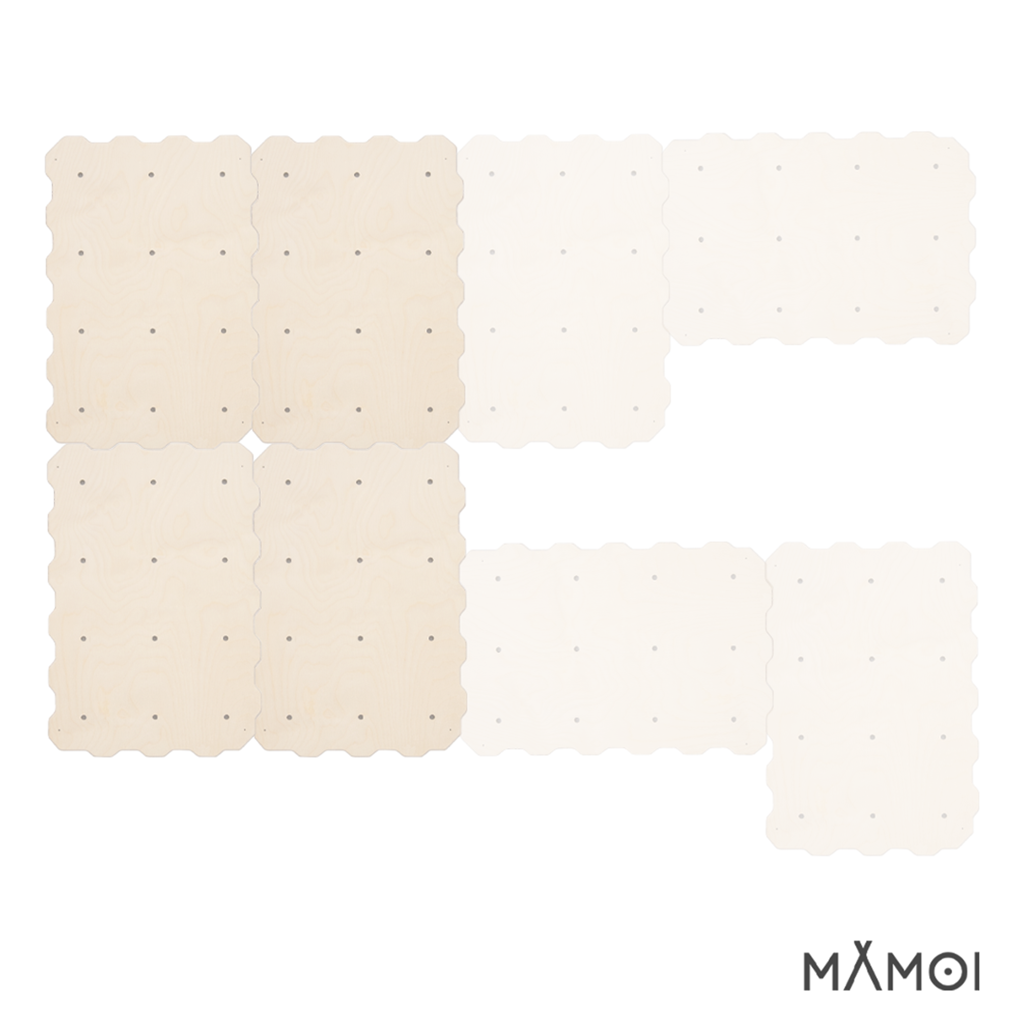 MAMOI® Climbing wall for kids, Wooden frame for toddlers, Play equipment with rock holds for toddler, Indoor baby and childrens frames montessori from age 3 years old