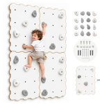 MAMOI® Kletterwand für Kinder – Set mit Klettergriffen