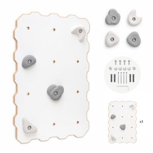 MAMOI® Climbing wall for children – set with climbing holds