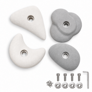 MAMOI® Climbing Holds – Set of Climbing Stones for Climbing Wall with Mounting Accessories