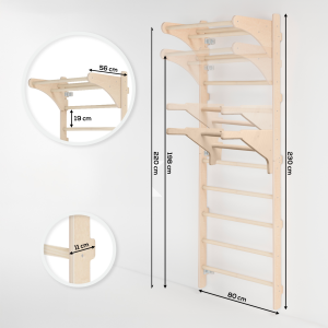 Échelle De Corde Douce Avec Barreaux – Escalade Sécurisée Pour Lits Superposés Et Aire De Jeux, Pliable Et Portable, Beige