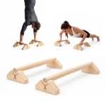 MAMOI® Parallettes for exercise, calisthenics, push up bars, fitness, training bars, stable non slip, exercise equipment for home and gym, strength training, gymnastic bars