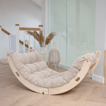 MAMOI® Climbing Arch with Mat for Children - Montessori Rocker with Cushion