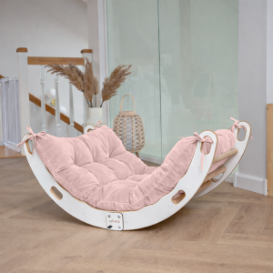 MAMOI® Arco da arrampicata con tappetino per bambini - dondolo Montessori con cuscino