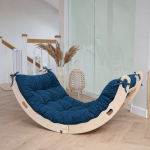 MAMOI® Kletterbogen mit Matte für Kinder - Montessori Schaukel im Set mit Kissen
