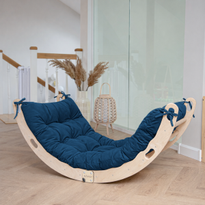 MAMOI® Arco da arrampicata con tappetino per bambini - dondolo Montessori con cuscino