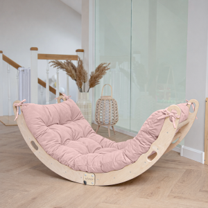 MAMOI® Arco da arrampicata con tappetino per bambini - dondolo Montessori con cuscino