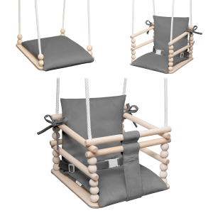 MAMOI® Altalena per bambini 3in1