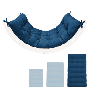 MAMOI® Mat for climbing rocker – quilted velvet mattress with ties