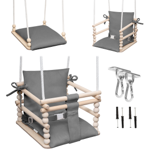 MAMOI® 3-in-1 Children’s Swing – set with mounting elements