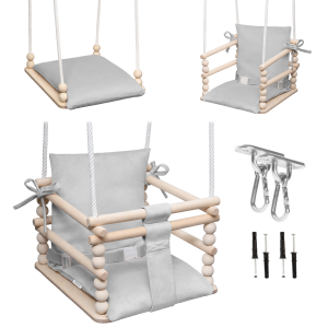 MAMOI® 3-in-1 Children’s Swing – set with mounting elements