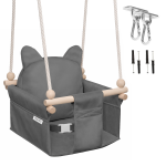 MAMOI® Kinderschaukel BÄR – Set mit Montageelementen