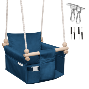 MAMOI® Altalena SCANDI per bambini – set con elementi di montaggio