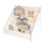 MAMOI® Libreria per bambini – scaffale per bambini, organizer libri per cameretta, scaffale porta libri, autoportante, scaffale per riporre libri, cassetta porta libri