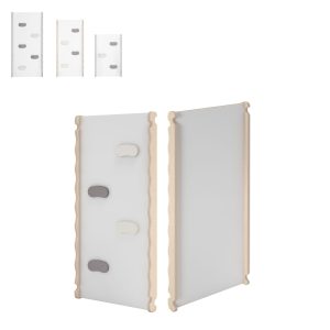 MAMOI® Scivolo in legno naturale per bambini, Scivoli per arrampicata a triangolo, Gioco per uso interno e giardino, Palestrina neonato montessori a partire da 1 anno 2/3 anni