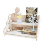 MAMOI® Libreria verticale per bambini, Porta libri in legno naturale, Scaffale librerie bambino, Mobile bambini montessoriana design moderno scandinavo