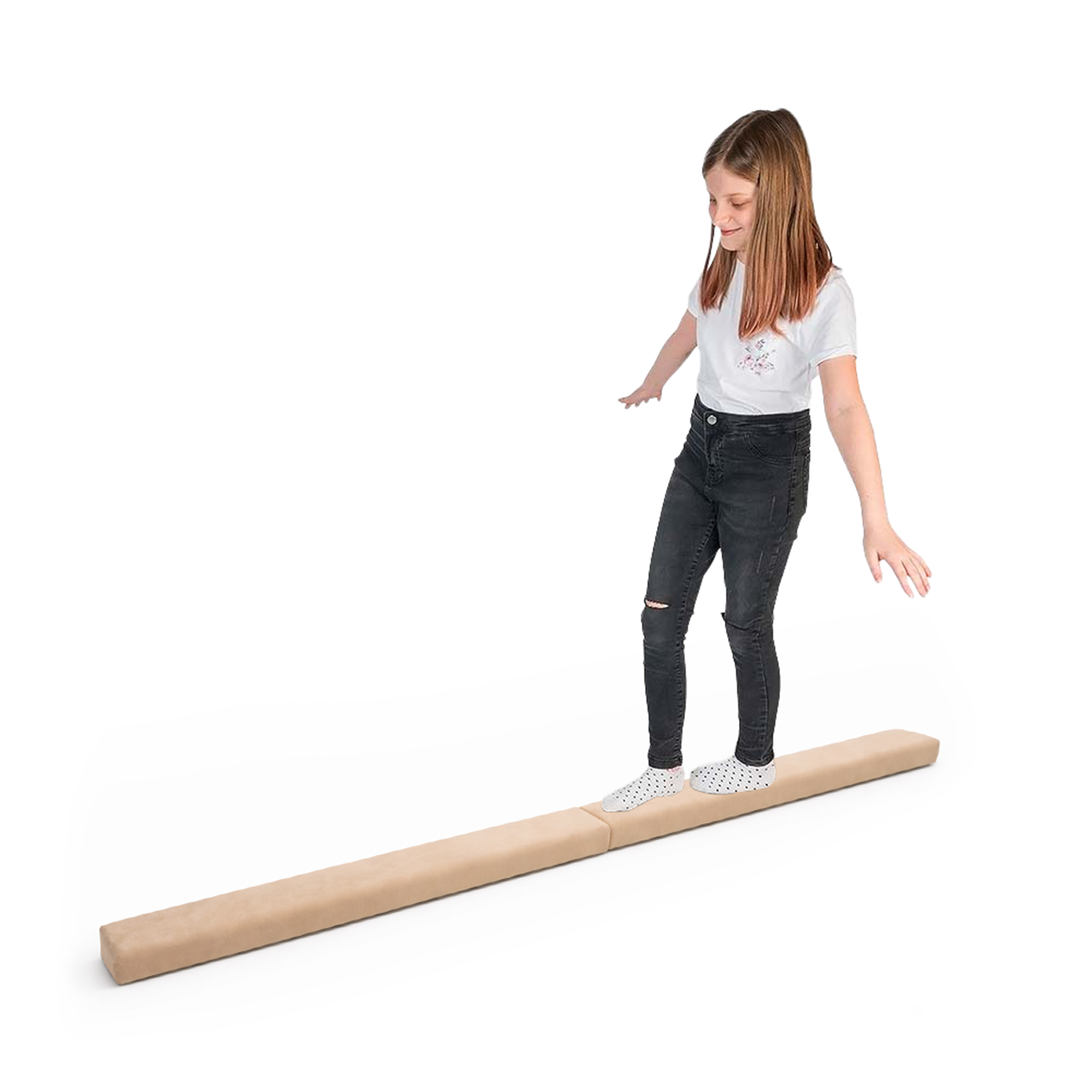 MAMOI® Poutre de gymnastique pliable pour enfants – poutre d’équilibre pour exercices d’équilibre